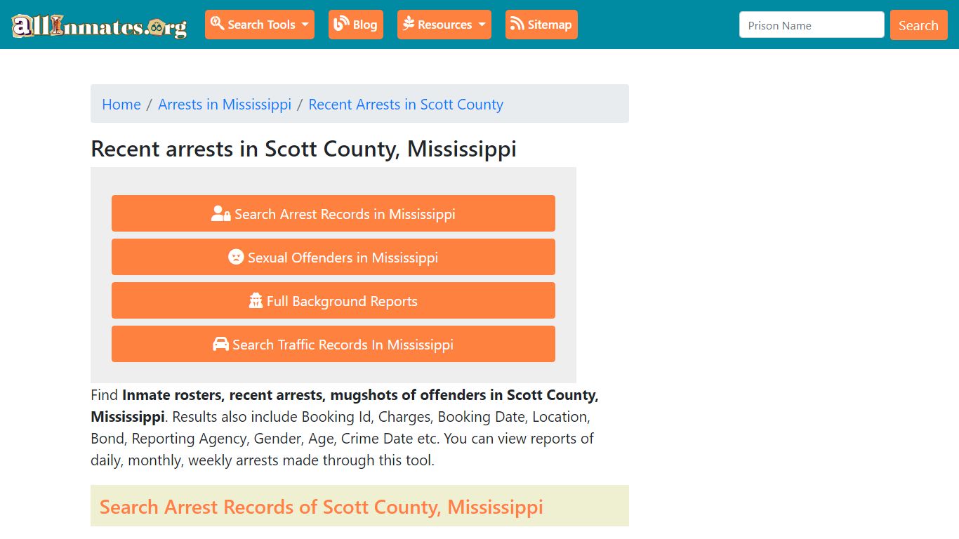 Recent arrests in Scott County, Mississippi | Mugshots, Rosters ...